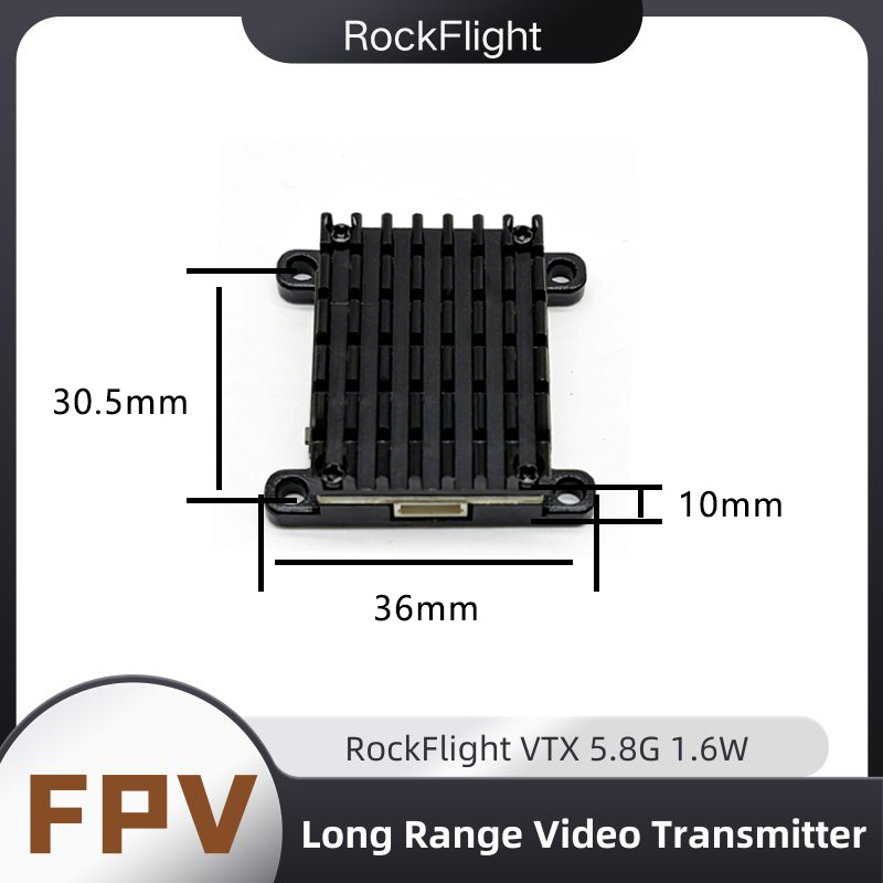 RockFlight TX663 VTX 5.8G 48CH - огляд і ціна Fpv Drone Receiver
