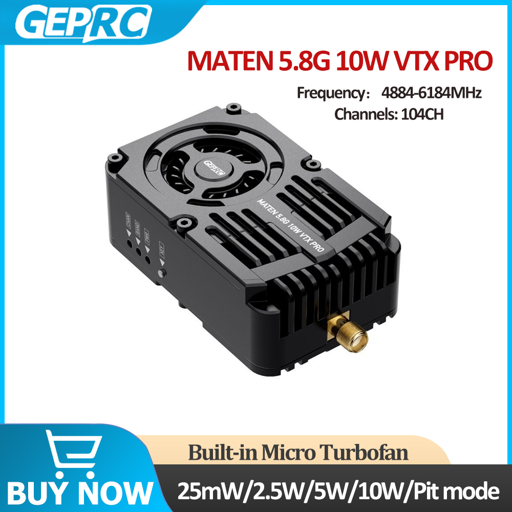 GEPRC MATEN 5.8G 10W VTX PRO 1 - огляд і ціна Fpv Drone Vtx