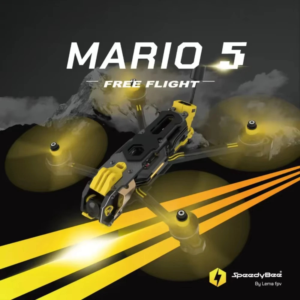 Speedybee Mario 5 O4 Frame Kit - огляд і ціна Fpv Drone Propeller